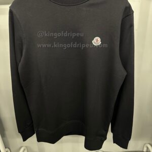 Moncler Logo Sweater Zwart