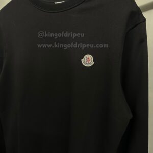 Moncler Logo Sweater Zwart - Afbeelding 3