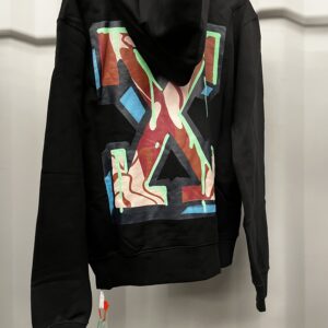 OFF-White Hoodie Arrowpoint Zwart - Afbeelding 5