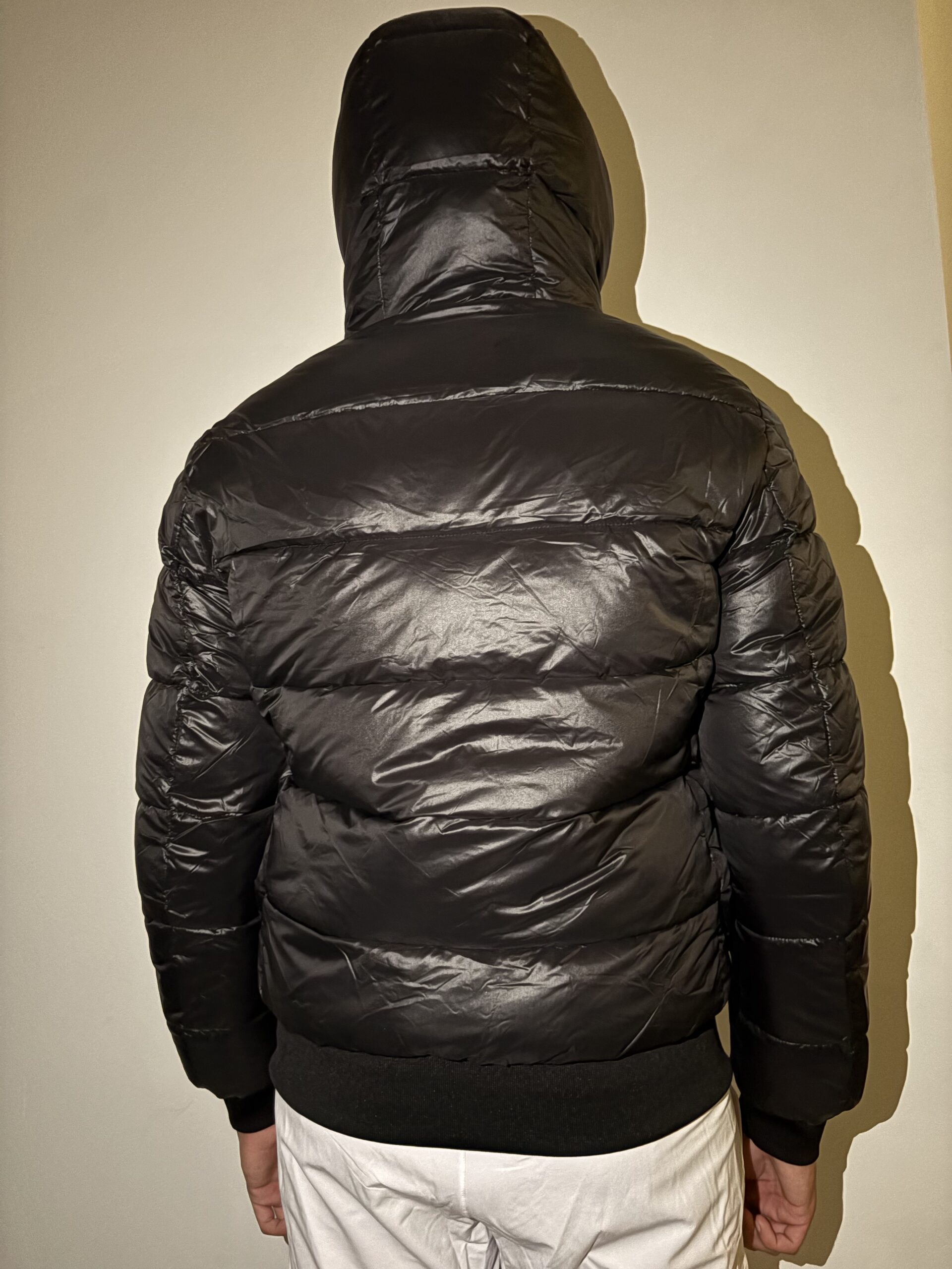 Parajumper Winterjacket Zwart met handkraag - Afbeelding 5