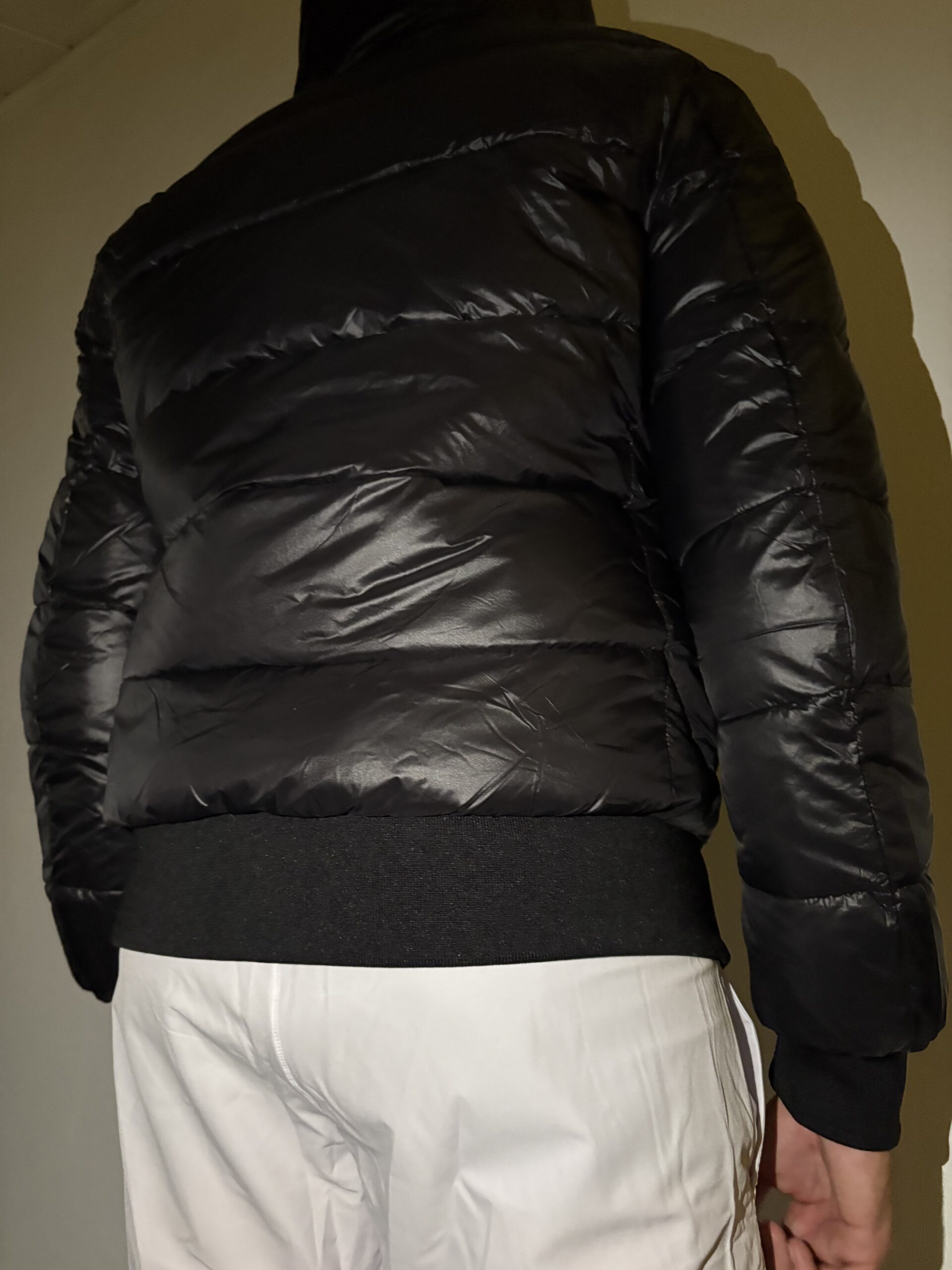 Parajumper Winterjacket Zwart met handkraag - Afbeelding 6